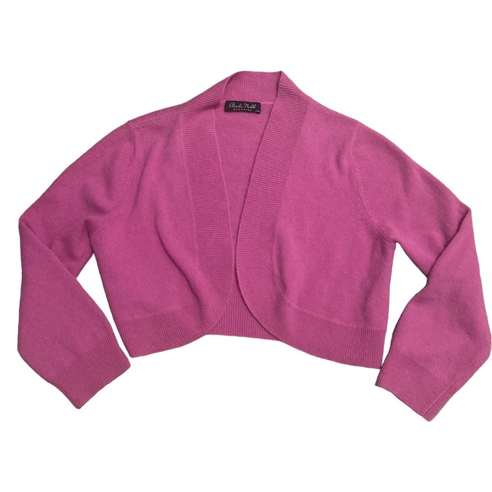 Claudia Nichole Cashmere Pink Barbiecore Bolero